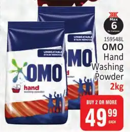 KitKat Cash and Carry OMO Hand Washing Powder offer