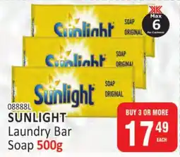 KitKat Cash and Carry SUNLIGHT Laundry Bar Soap offer