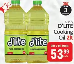 KitKat Cash and Carry D'LITE Cooking Oil offer