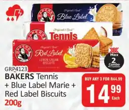 KitKat Cash and Carry BAKERS Tennis + Blue Label Marie + Red Label Biscuits offer