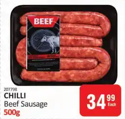 KitKat Cash and Carry CHILLI Beef Sausage offer