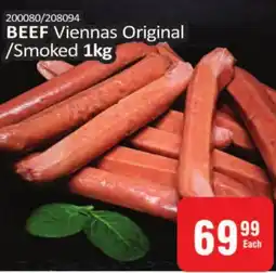 KitKat Cash and Carry BEEF Viennas Original/ Smoked offer