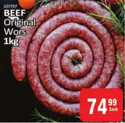 KitKat Cash and Carry BEEF Original Wors offer
