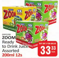 KitKat Cash and Carry ZOOM Ready to Drink Juice Assorted offer
