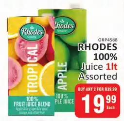KitKat Cash and Carry RHODES 100% Juice Assorted offer