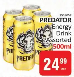 KitKat Cash and Carry PREDATOR Energy Drink Assorted offer