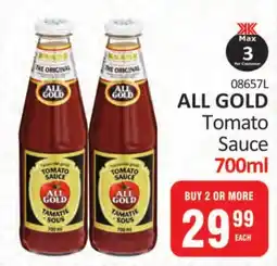KitKat Cash and Carry ALL GOLD Tomato Sauce offer