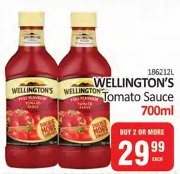 KitKat Cash and Carry WELLINGTON'S Tomato Sauce offer