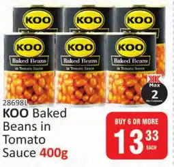 KitKat Cash and Carry KOO Baked Beans in Tomato Sauce offer