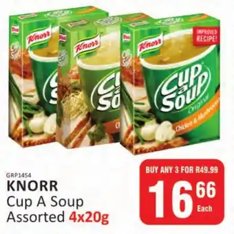 KitKat Cash and Carry KNORR Cup A Soup Assorted offer