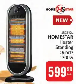 KitKat Cash and Carry HOMESTAR Heater Standing Quartz 1200w offer