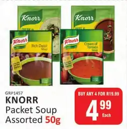 KitKat Cash and Carry KNORR Packet Soup Assorted offer