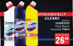 KitKat Cash and Carry DOMESTOS Thick Bleach Assorted offer