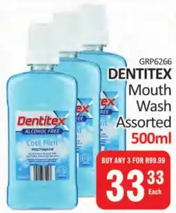 KitKat Cash and Carry DENTITEX Mouth Wash Assorted offer