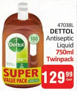 Dettol Antiseptic Liquid Twinpack
