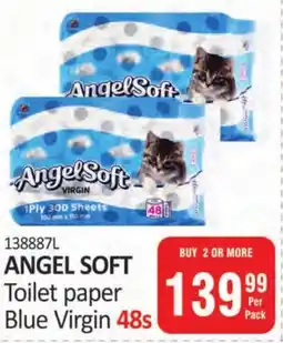 KitKat Cash and Carry ANGEL SOFT Toilet paper Blue Virgin offer
