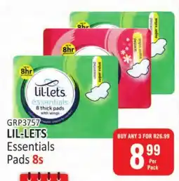 KitKat Cash and Carry LIL-LETS Essentials Pads offer