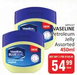 KitKat Cash and Carry VASELINE Petroleum Jelly Assorted offer