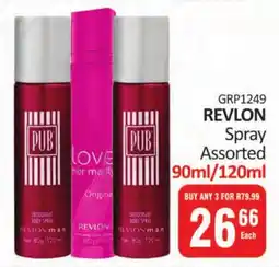 KitKat Cash and Carry REVLON Spray Assorted offer