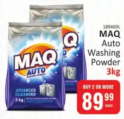 KitKat Cash and Carry MAQ Auto Washing Powder offer