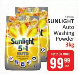 KitKat Cash and Carry SUNLIGHT Auto Washing Powder offer