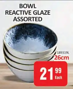 KitKat Cash and Carry Bowl reactive glaze assorted offer