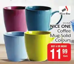KitKat Cash and Carry NICE ONE Coffee Mug Solid Colours offer