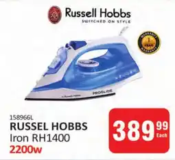 KitKat Cash and Carry RUSSEL HOBBS Iron RH1400 2200w offer