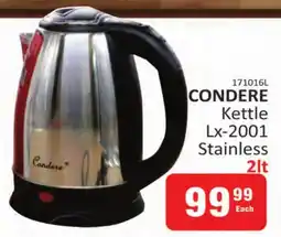 KitKat Cash and Carry CONDERE Kettle Stainless offer