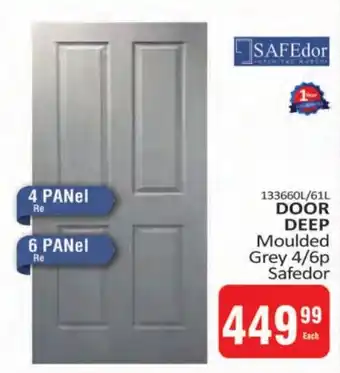 KitKat Cash and Carry DOOR DEEP Moulded Grey 4/6p Safedor offer
