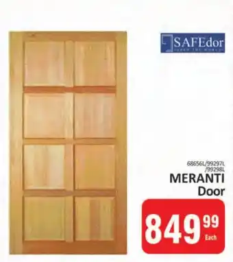 KitKat Cash and Carry SAFEdor MERANTI Door offer
