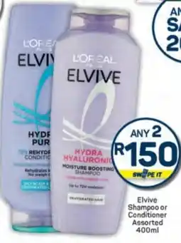 Pick n Pay Elvive Shampoo or Conditioner Assorted offer