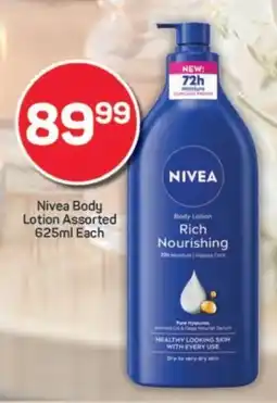 Pick n Pay Nivea Body Lotion Assorted offer
