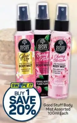 Pick n Pay Good Stuff Body Mist Assorted offer
