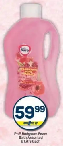 Pick n Pay PnP Bodysure Foam Bath Assorted offer