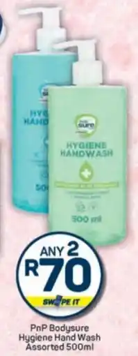 Pick n Pay PnP Bodysure Hygiene Hand Wash Assorted offer