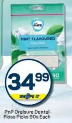 Pick n Pay PnP Oralsure Dental Floss Picks offer
