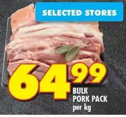 Shoprite Bulk Pork Pack offer