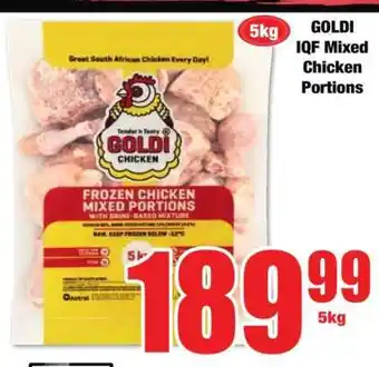 Boxer GOLDI IQF Mixed Chicken Portions offer