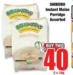 Boxer SHIBOBO Instant Maize Porridge Assorted offer