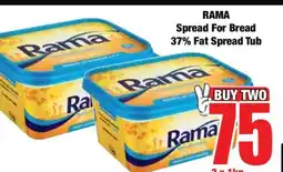 Boxer RAMA Spread For Bread 37% Fat Spread Tub offer