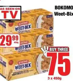 Boxer Bokomo Weet-Bix offer