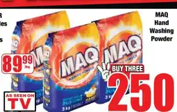 Boxer MAQ Hand Washing Powder offer