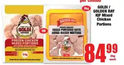 Boxer GOLDI / GOLDEN RAY IQF Mixed Chicken Portions offer