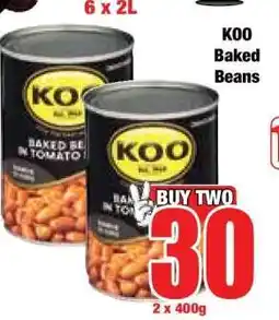 Boxer KOO Baked Beans offer