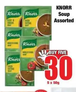 Boxer KNORR Soup Assorted offer