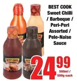 Boxer BEST COOK Sweet Chilli / Barbeque / Peri-Peri Assorted / Pele-Naise Sauce offer