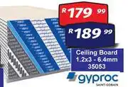 K Carrim Gyproc Ceiling Board 1.2 x 3-6.4mm offer