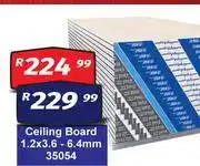 K Carrim Gyproc Ceiling Board 1.2 x 3.6-6.4mm offer