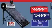 K Carrim Hi-Tech Solar Geyser LP 100L 34125 offer